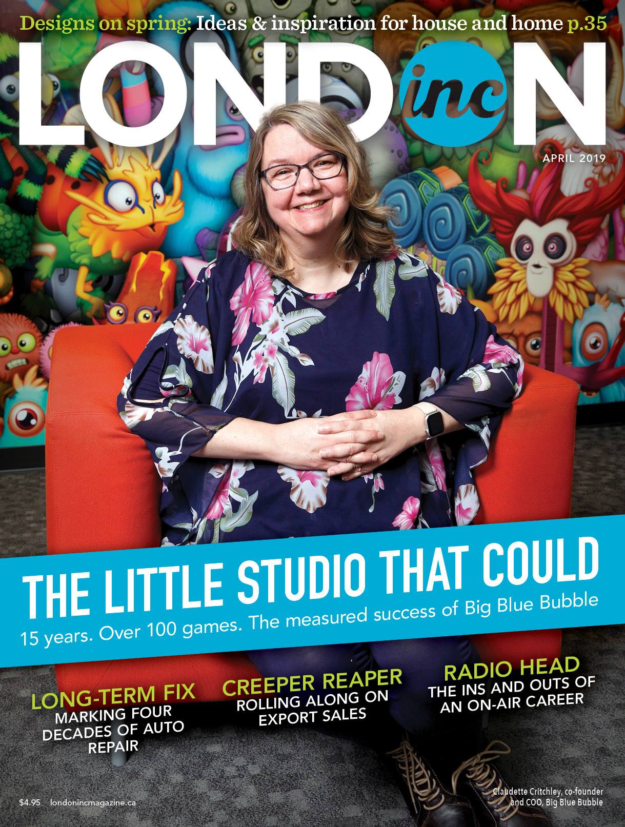 London Inc. Magazine Cover