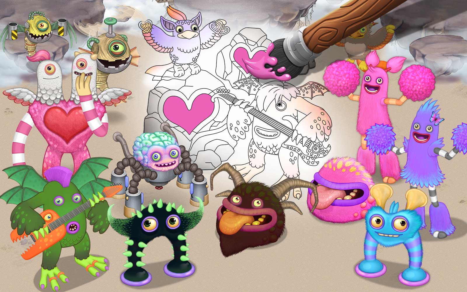 My Singing Monsters: Coloring Book Update 1.1