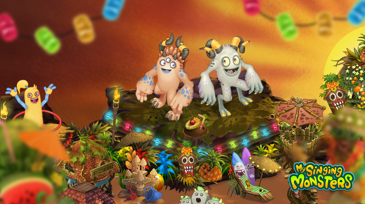 Tawkerr, Stoowarb, and Hoola on Earth Island for SummerSong